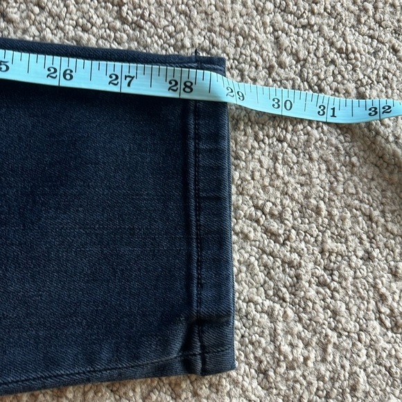 Flying Monkey Black Button Fly Ripped Skinny Jeans - Picture 8 of 10